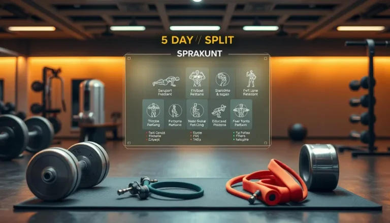 5-Day Split Workout