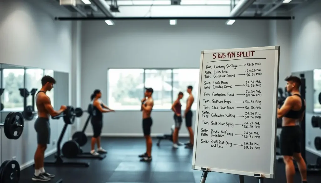 5-Day Split Workout