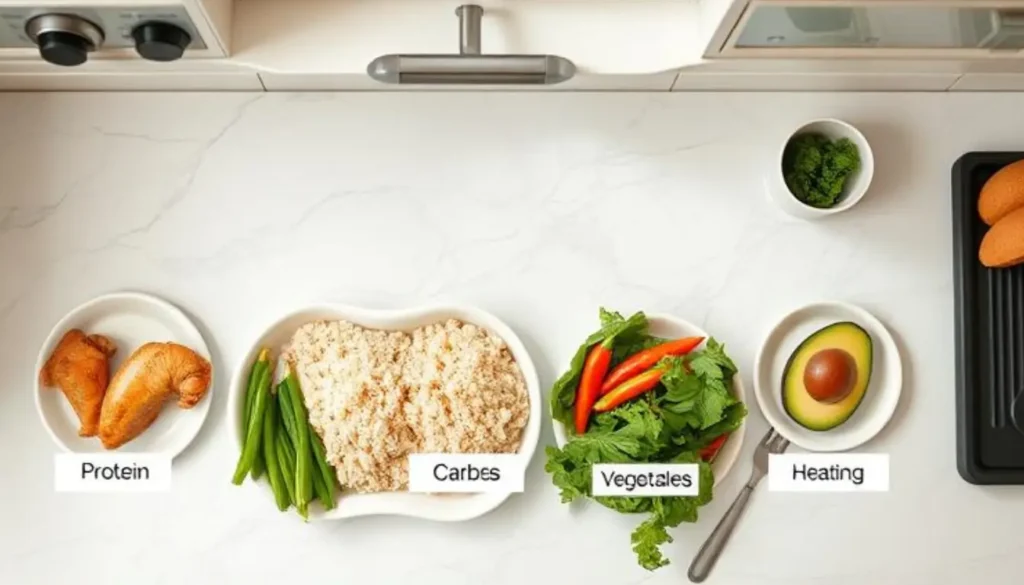 how to prepare balanced meals